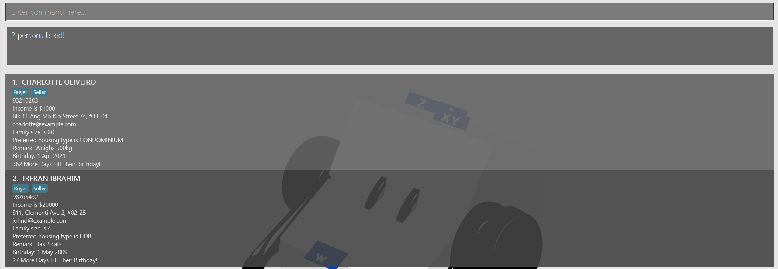 filterByTagBuyerSeller